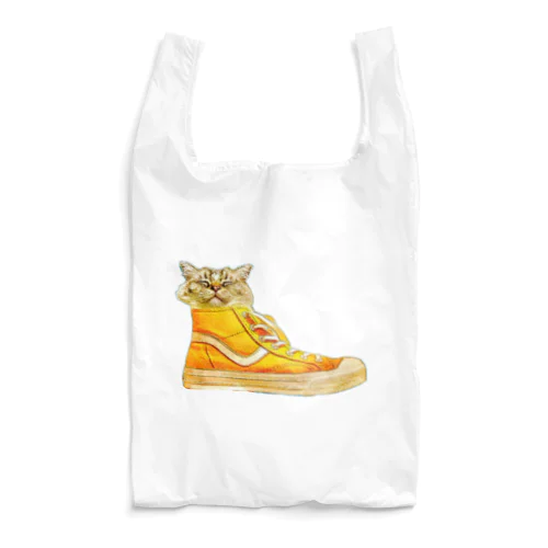 靴から猫【Ｖｅｒ．2】 Reusable Bag