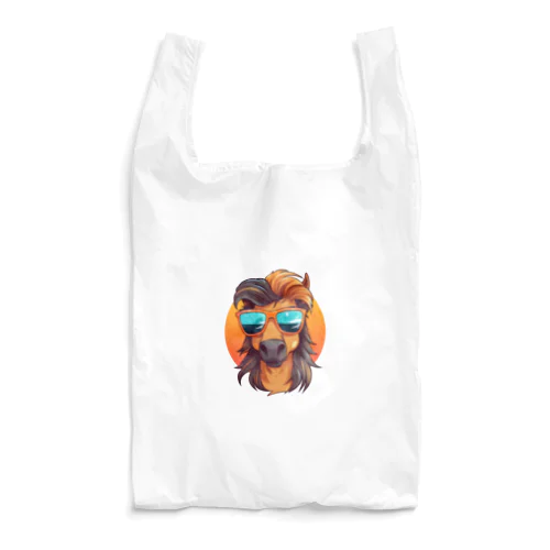 カッコいい馬 Reusable Bag