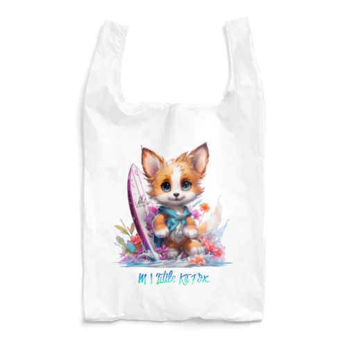 サーフィン 兄妹(兄) エコバッグ Reusable Bag