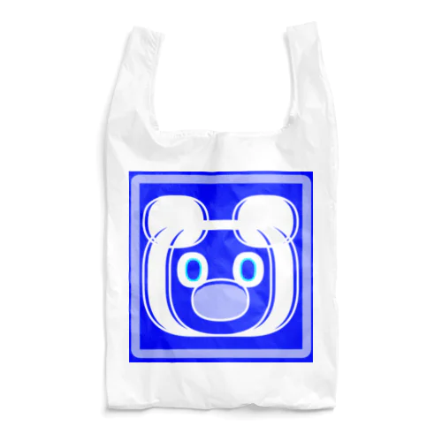 🌈ʕ•ᴥ•ʔ KUMAZUKIN 🌈ʕ•ᴥ•ʔ 青空ブルーバージョン  Reusable Bag