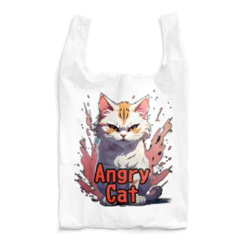 Angry Cat Reusable Bag