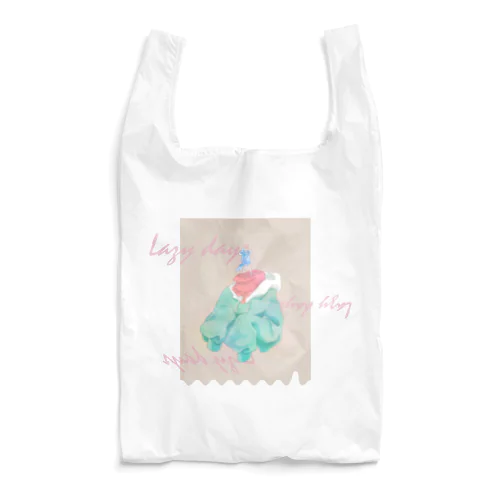 Lazy daysなパーカー君 Reusable Bag