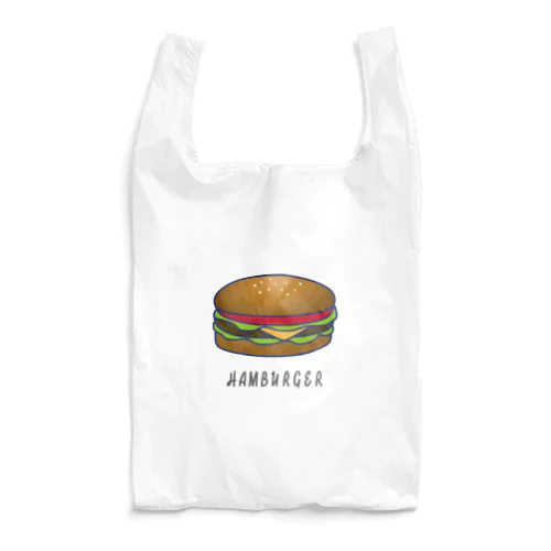 ハンバーガーだよ Reusable Bag