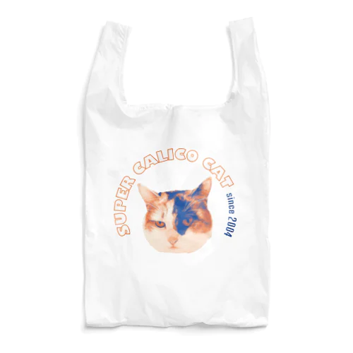 SUPER CALICO CAT　since2004 Reusable Bag