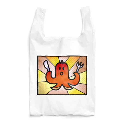 ウインナー_グッズ（ステンドグラス風） Reusable Bag