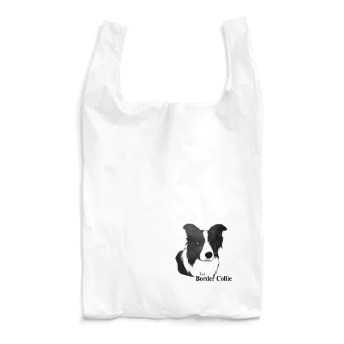 ボーダーコリー　モノクロ編 Reusable Bag