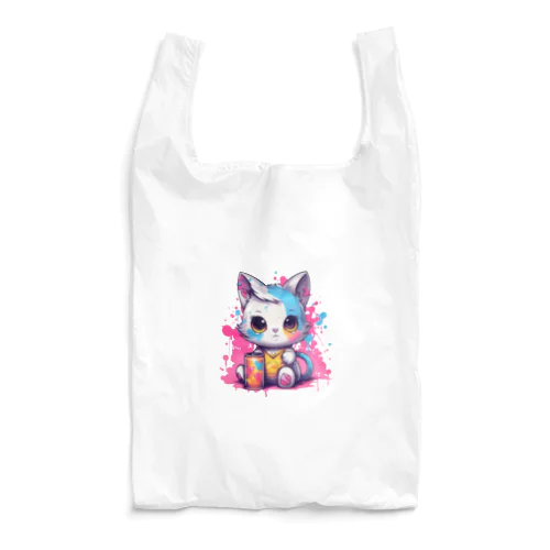 落書きなネコちゃん Reusable Bag