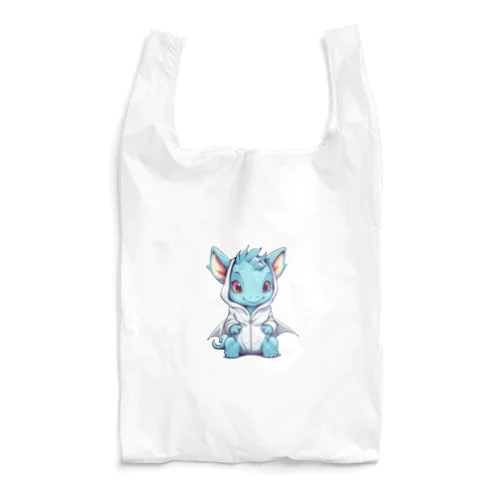 パーカーを着ているドラゴン Reusable Bag