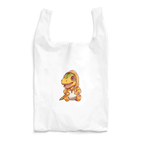 パーカーを着たティラノサウルス Reusable Bag