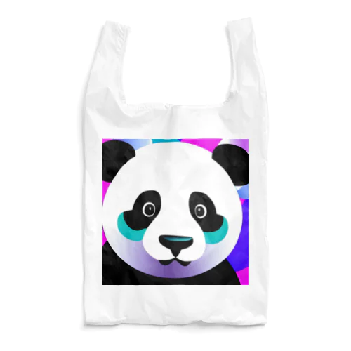 蛍光ポップPANDA Reusable Bag