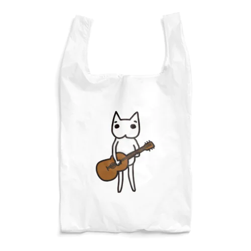 ギターをつまびくハク様 Reusable Bag