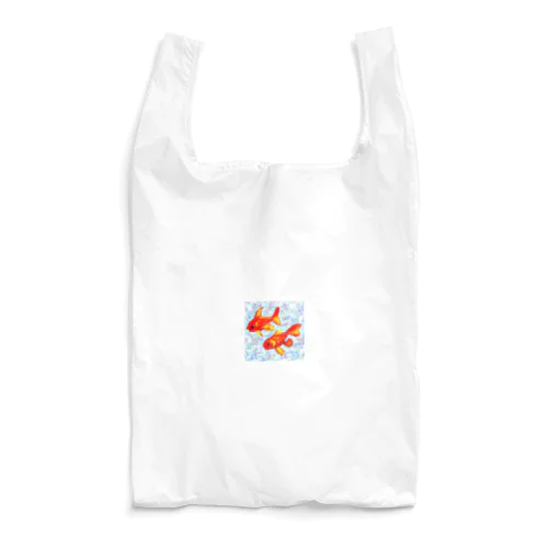 金魚のカップル Reusable Bag