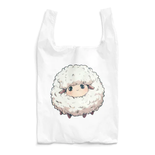 fluffy sheep 02 Reusable Bag