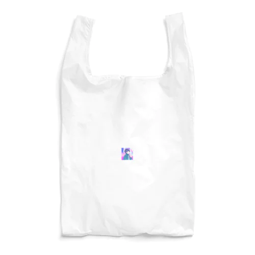 アニメ風の原宿系男子のオリジナルグッズ Reusable Bag