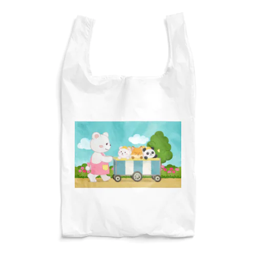 くまちゃん・みんなでお散歩 Reusable Bag