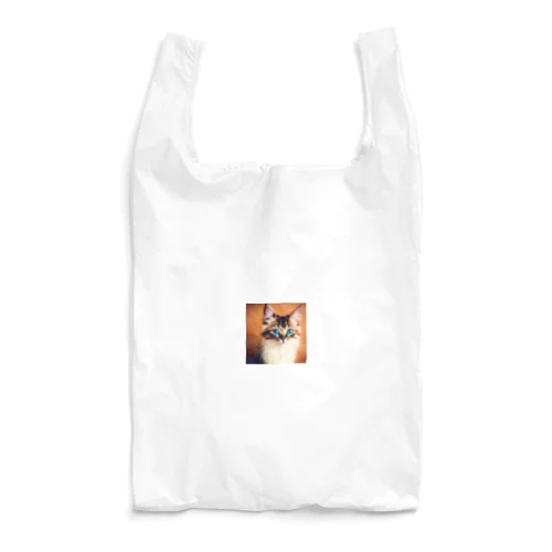 可愛いネコ　ブルーアイズ Reusable Bag