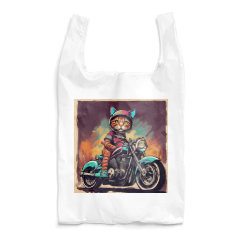 猫ライダー Reusable Bag