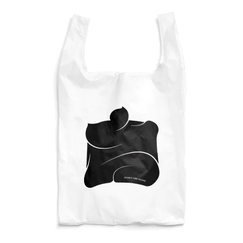 Japanese form freedom [Black] Reusable Bag