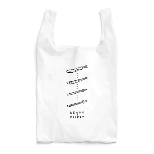 剣道　エビフライから竹刀 Reusable Bag