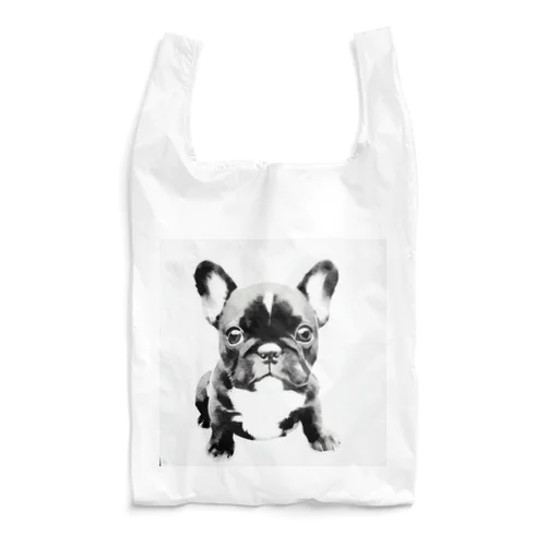 フレンチブルドックの仔犬グッズ Reusable Bag
