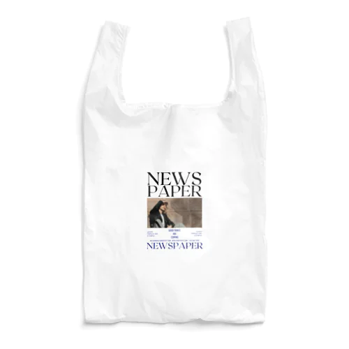 NEWS PAPER Reusable Bag