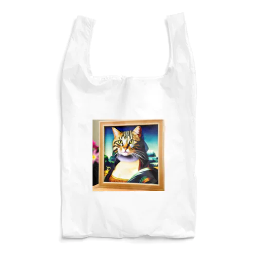 モナ猫グッズ Reusable Bag