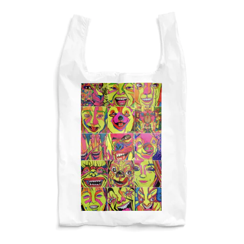 Jamanakocic カラフルアート Reusable Bag