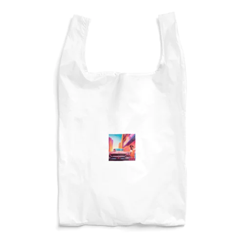 赤いアメ車 Reusable Bag