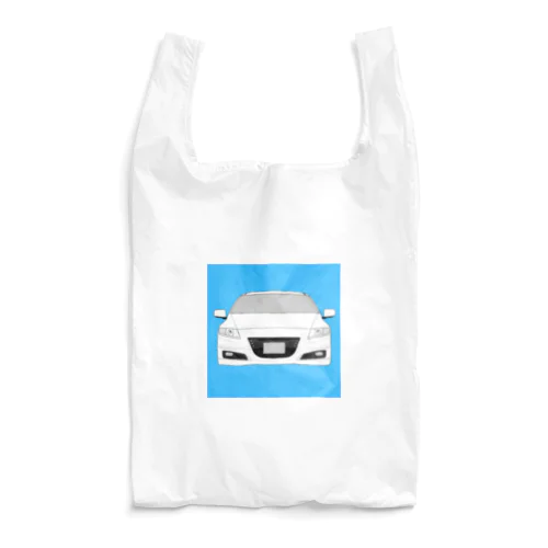 無限の可能性を秘めた純白のハイブリッドスポーツエコカー Reusable Bag