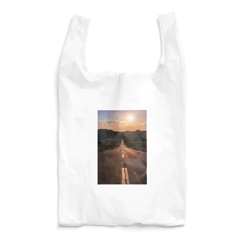 夕陽の向こうは Reusable Bag