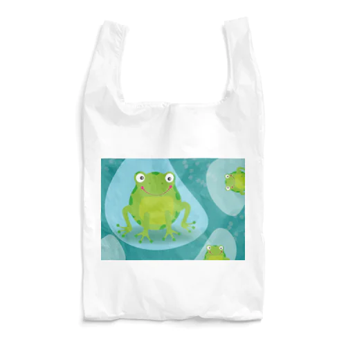 かえるのイラストグッズ Reusable Bag