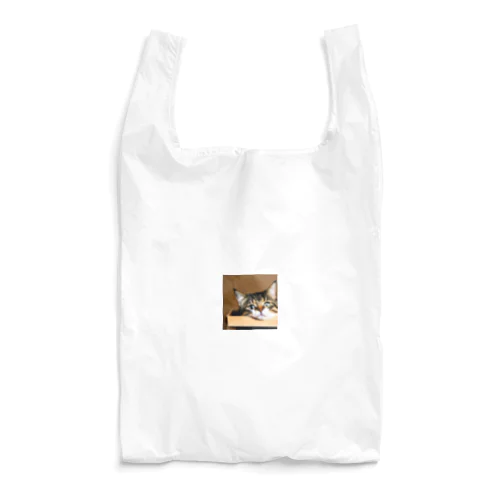 箱に入った可愛い猫 Reusable Bag