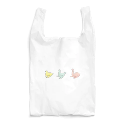 けものとりのさんかく(カラー) Reusable Bag