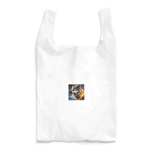 炎を纏う狼 Reusable Bag