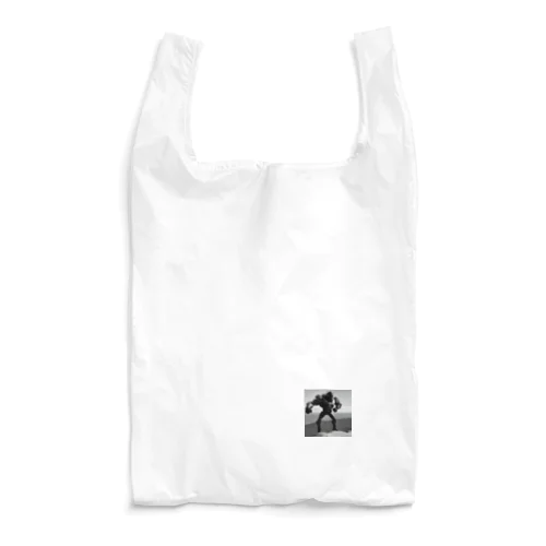 岩の上でおどるロボ Reusable Bag