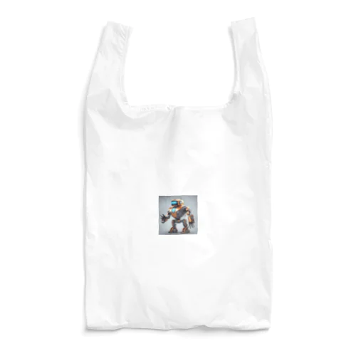 かっこいいロボットのイラストグッズ Reusable Bag