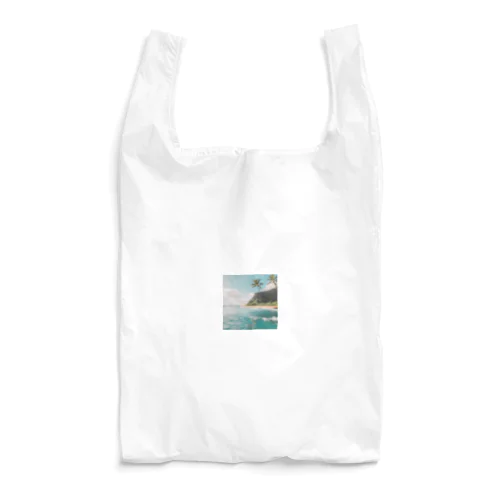 南国の海イラストグッズ Reusable Bag