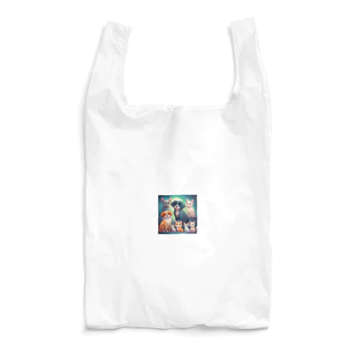 可愛いペットたちのグッズです。 Reusable Bag