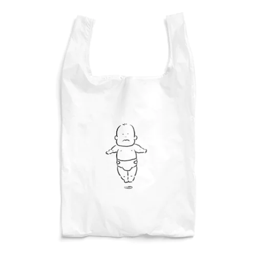 浮遊する赤ちゃん（3ヶ月） Reusable Bag