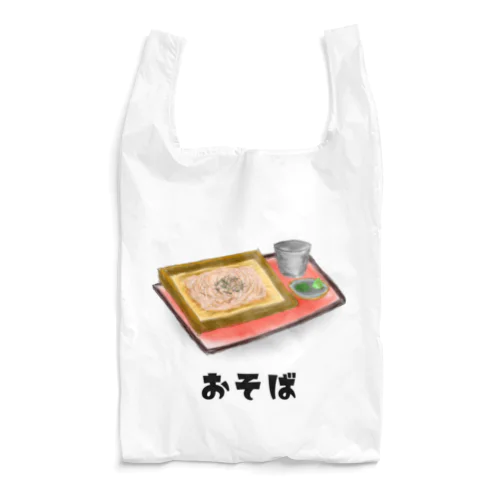 レトロシリーズおそばグッズ Reusable Bag