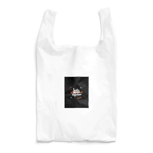アブストラクトタイポグラフィ Tシャツ Reusable Bag
