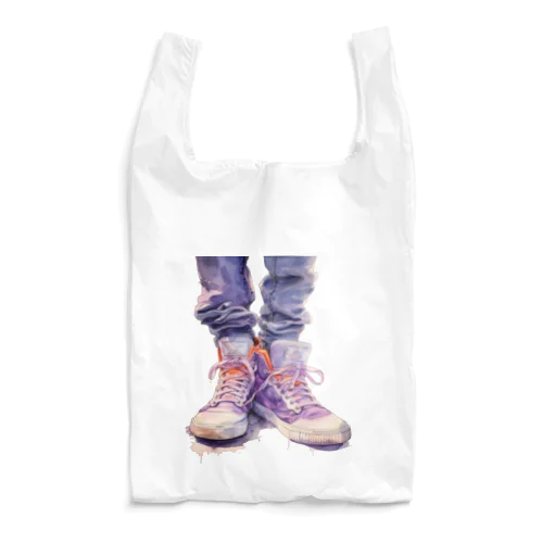 水彩キャンバス・ダニエル Reusable Bag