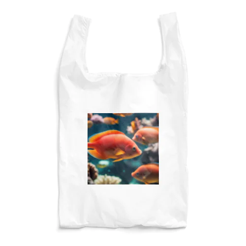珊瑚の楽園、美魚群グッズ Reusable Bag