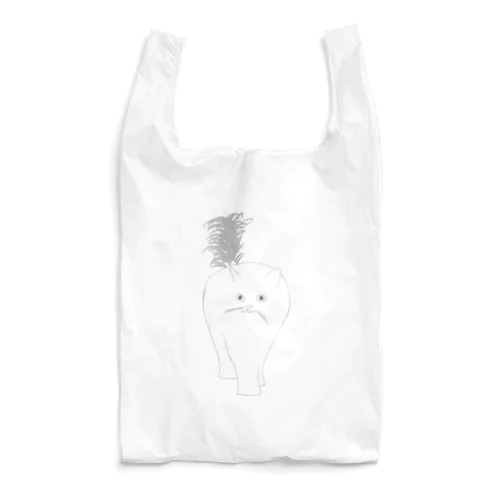 作画崩壊気味な猫 Reusable Bag