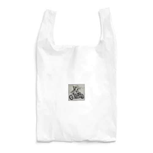 バイクチョッパー走ってる姿渋い Reusable Bag