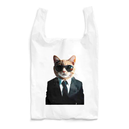 サングラスを掛けた猫 Reusable Bag