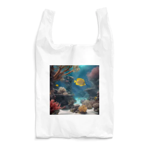 魚の楽園、海底の宝グッズ Reusable Bag