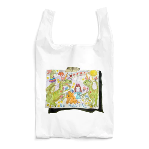 恐竜と女の子　BE MAGICAL Reusable Bag