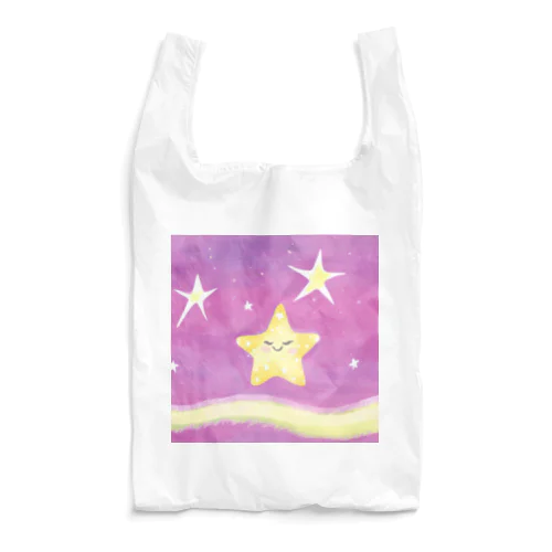 幸せを与えるキラキラ星 Reusable Bag
