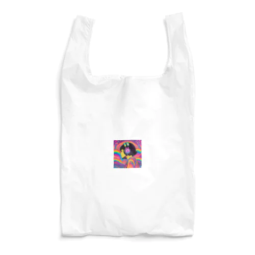 サイケデリックショートボブ Reusable Bag